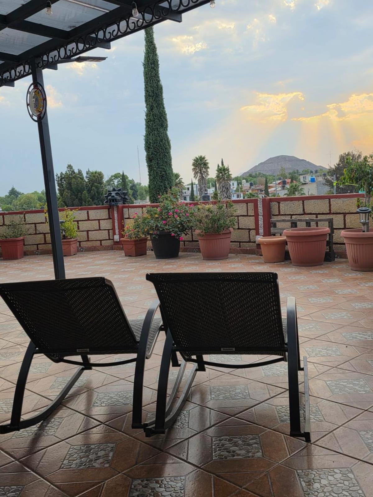 Villa Victoria Piramides San Martín de las Pirámides Exteriér fotografie